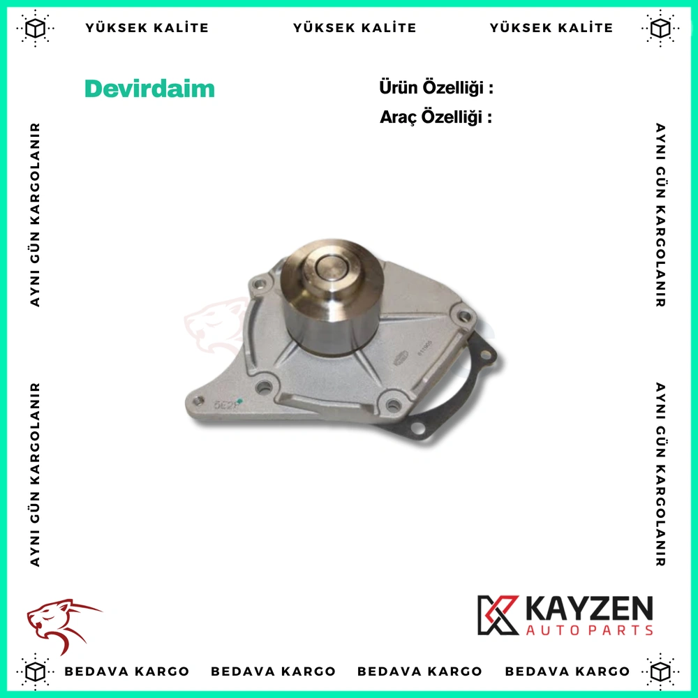 Devirdaim Renault Clio 2 Kangoo 1.5 DCI - 7701473327 - Yedek Parça
