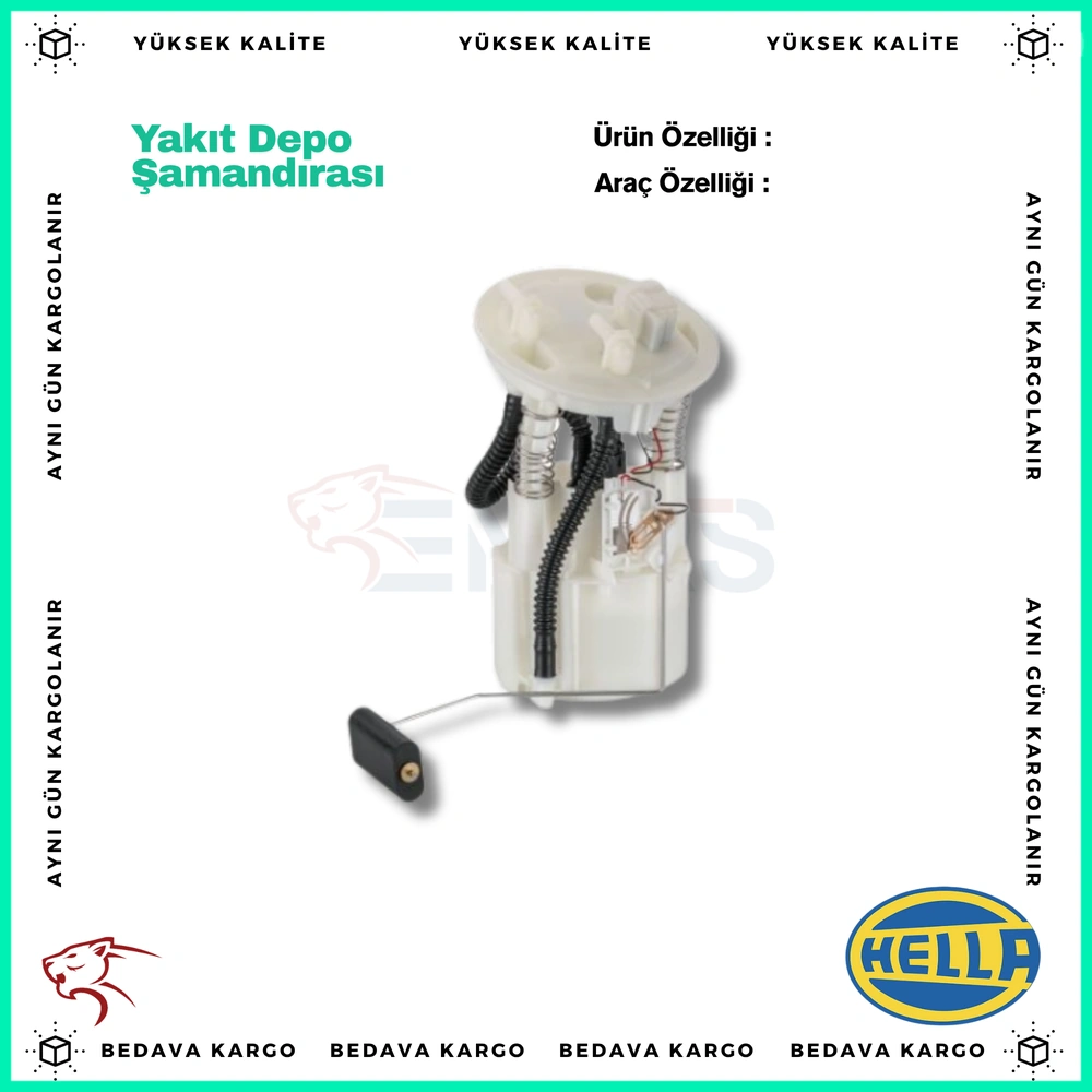 Yakit Depo Samandirasi Renault Megane 1 96-99 Megane 2 1.6 2.0 F3R - 7700422036 - Yedek Parça