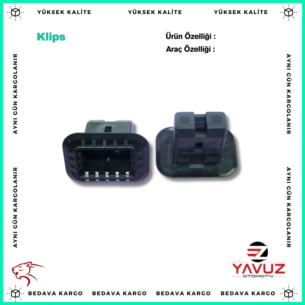 AUDİ A4,A6,Q7,VOLKSWAGEN JETTA,GOLF MK5-MK6,BEETLE,SKODA OCTV, LEON ARKA KOLTUK KLİPSİ - 4B0886373 - Yedek Parça