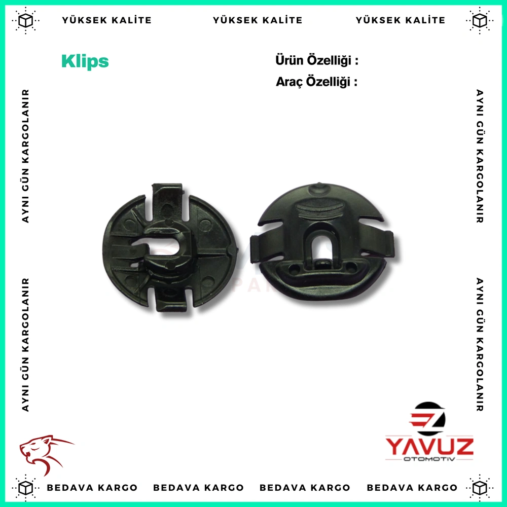AUDİ,SEAT,SKODA,VOLKSWAGEN DAVLUMBAZ KLİPSİ - 4F0825429A - Yedek Parça
