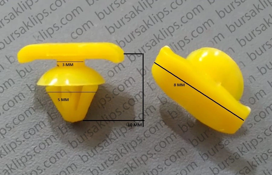 AUDİ-VOLKSWAGEN TOZ FİTİL KLİPSİ - 1Z0837732A - Yedek Parça