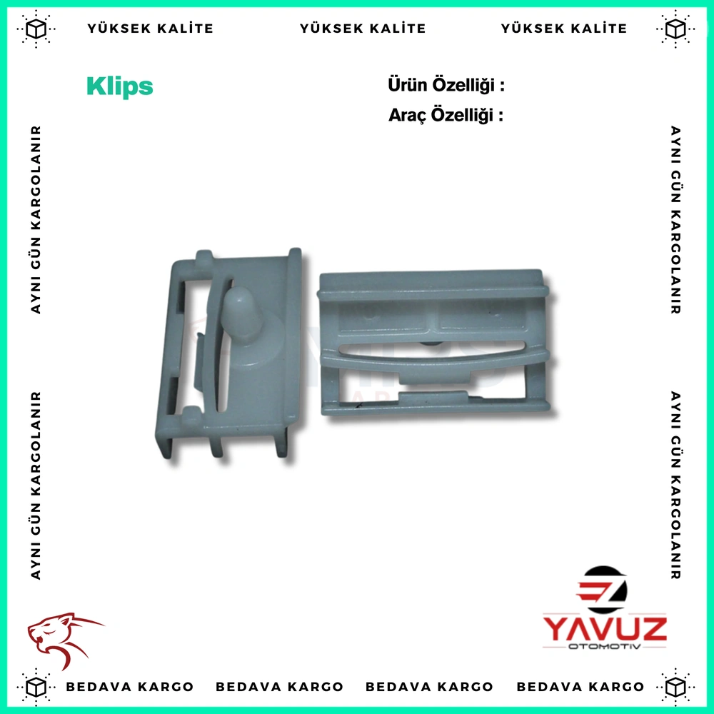 BMW 3 SERİSİ (1990-2000) MARŞPİYEL KLİPSİ - 51712234032 - Yedek Parça