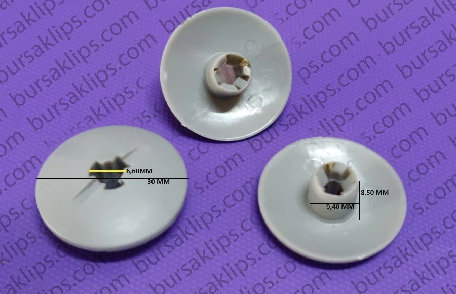 BMW,FİAT,OPEL DÖŞEME YALITIM KLİPSİ (9,40x6,60x30mm) - 51488126849 - Yedek Parça