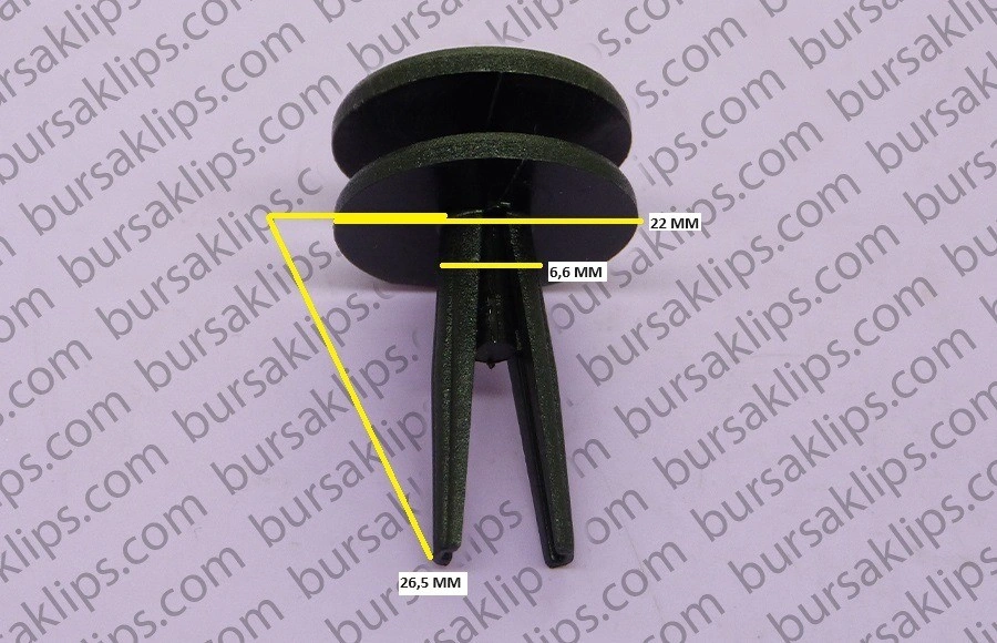 CHRYSLER CHEROKEE JEEP ÖN TAMPON KLİPSİ - 6503106 - Yedek Parça