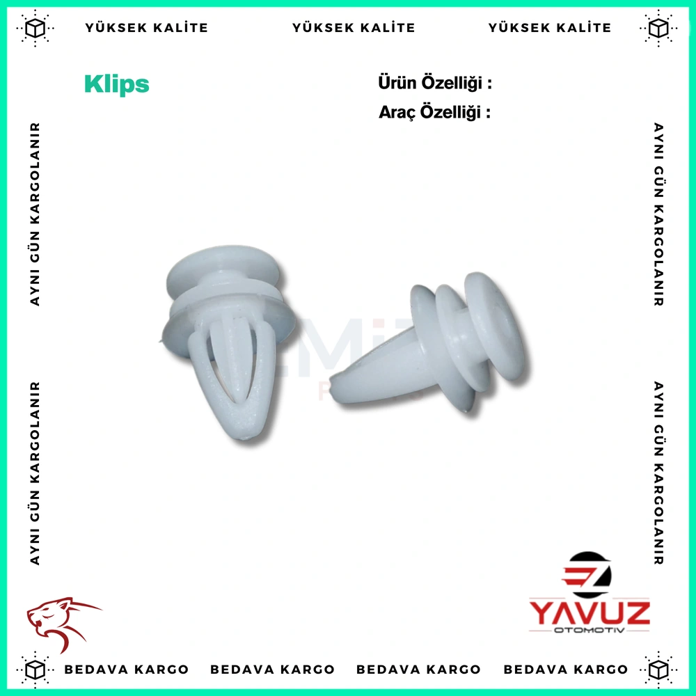 FORD AYNA KLİPSİ - 9032112 - Yedek Parça