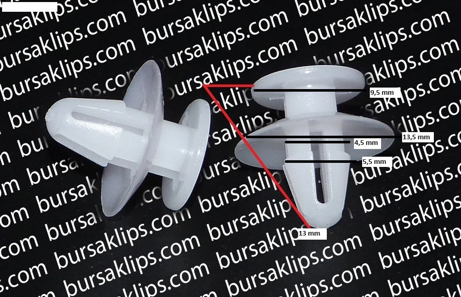 FORD DÖŞEME KLİPSİ - 1214485 - Yedek Parça
