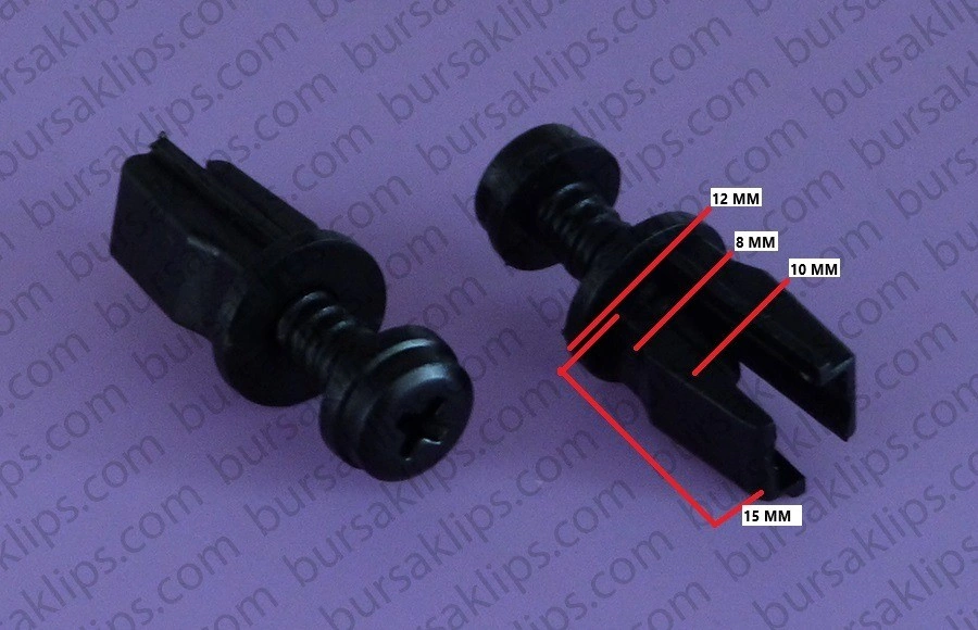 FORD FİESTA 89-96 PANJUR KLİPSİ - 6181023 - Yedek Parça