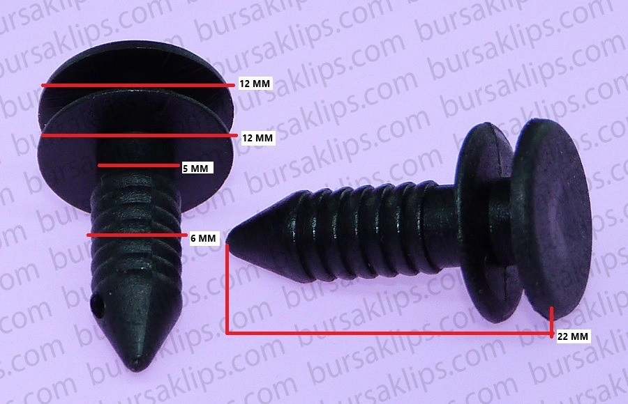 FORD GÖĞÜS İZOLE KLİPSİ - W701194 - Yedek Parça