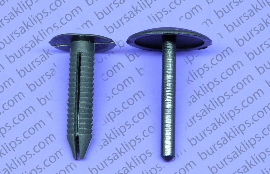 FORD,RENAULT TRAFİC TAVAN KLİPSİ İNCE(UZUNSİYAH)(7x35x18 Dişi)-(4x37x23 Erk - 8200069173 - Yedek Parça