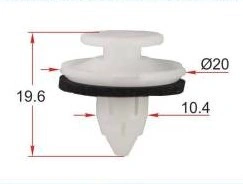 HONDA 2016-2017 ACURA,ACCORD,CRV BAGAJ KAPAĞI KLİPSİ (10.40x19.6mm) - 91512SJK003 - Yedek Parça