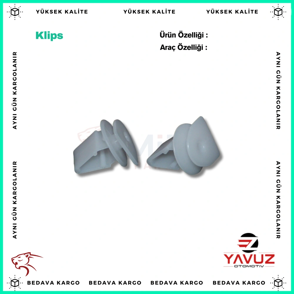 HONDA CİVİC KAPI DÖŞEME KLİPSİ - 90602SFA004 - Yedek Parça