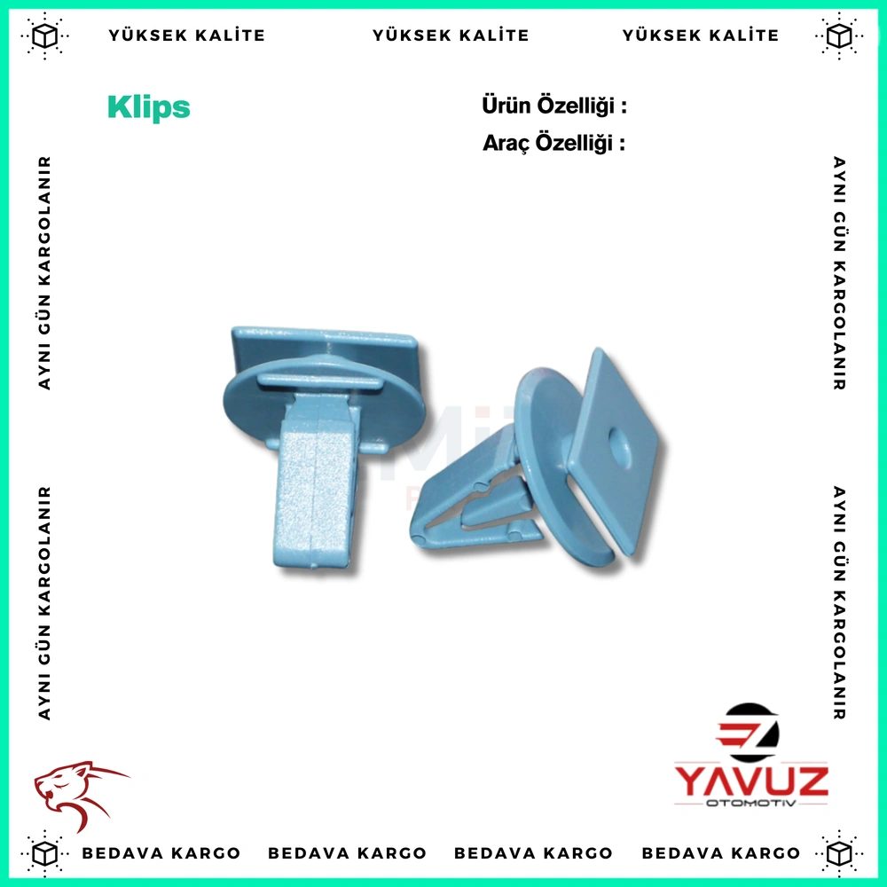 HONDA IZGARA KLİPSİ - 90602TA0003 - Yedek Parça