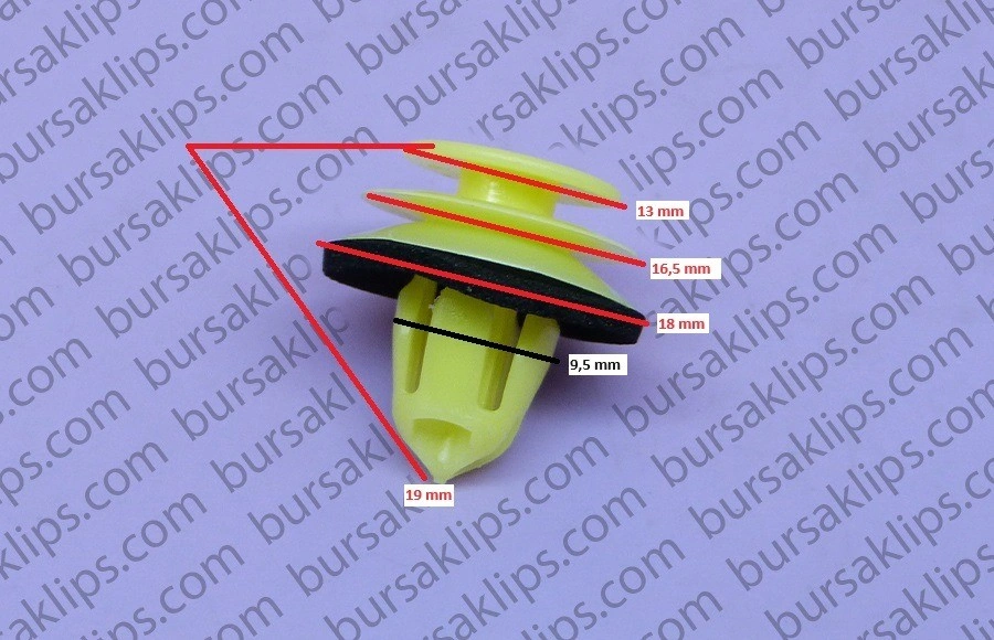 HONDA KAPI DÖŞEME KLİPSİ - 91560TX4A01 - Yedek Parça