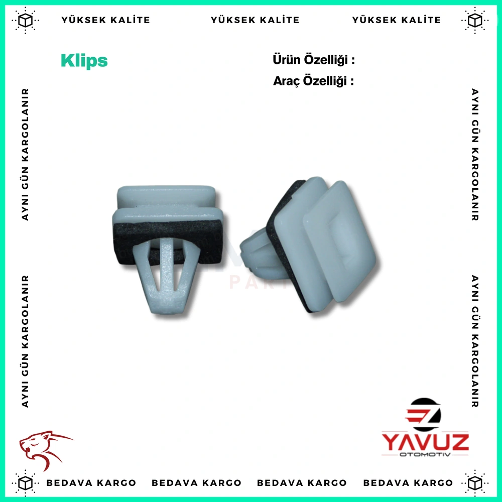 HONDA MARŞPİYEL KLİPSİ - 91504SP1003 - Yedek Parça