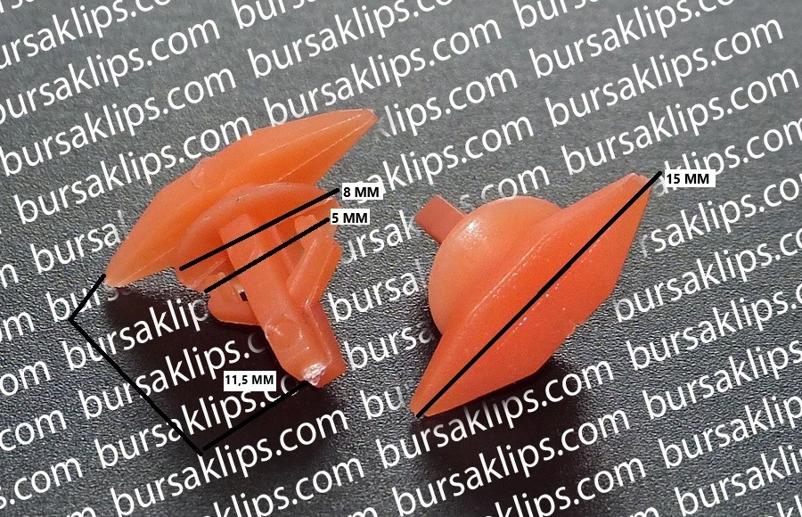 HONDA TOZ FİTİL KLİPSİ - W704643 - Yedek Parça
