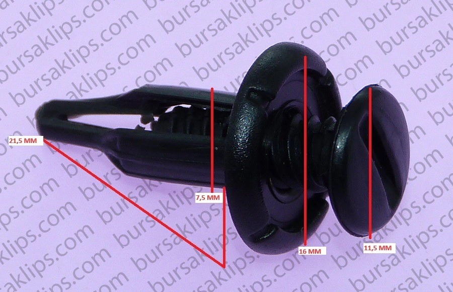 HONDA,MİTSUBİSHİ DAVLUMBAZ,TAMPON KLİPSİ - Yedek Parça