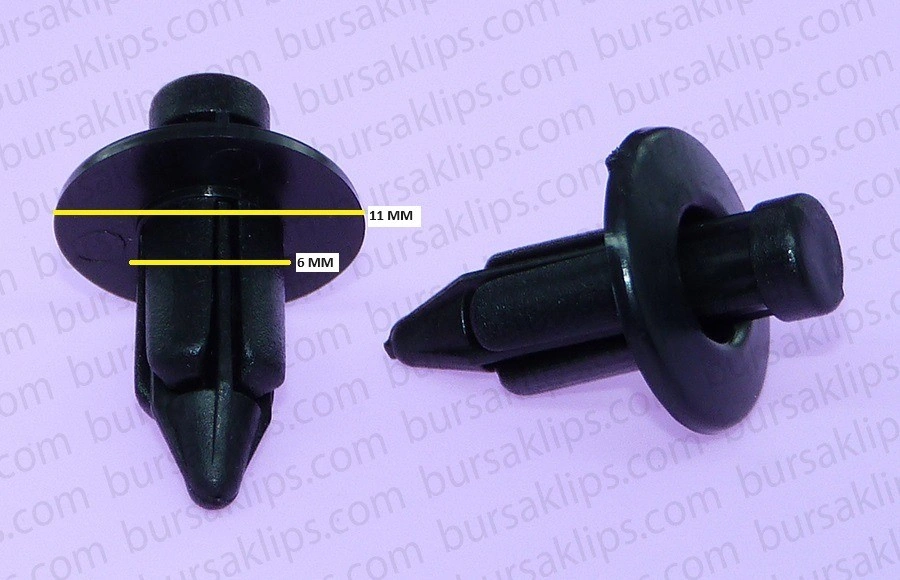 HONDA,NİSSAN TAMPON KLİPSİ - 6682401G00 - Yedek Parça