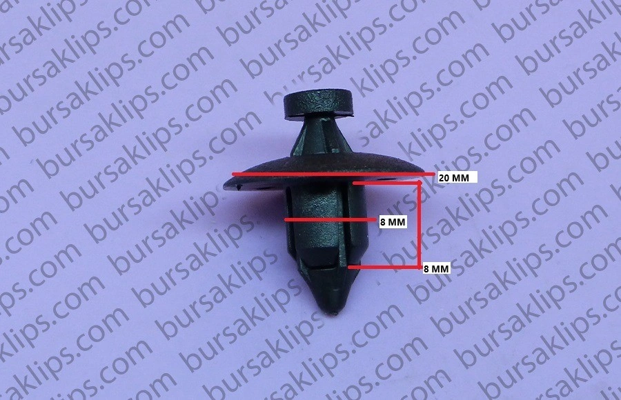 HONDA,NİSSAN,VOLVO TAMPON KLİPSİ - Yedek Parça
