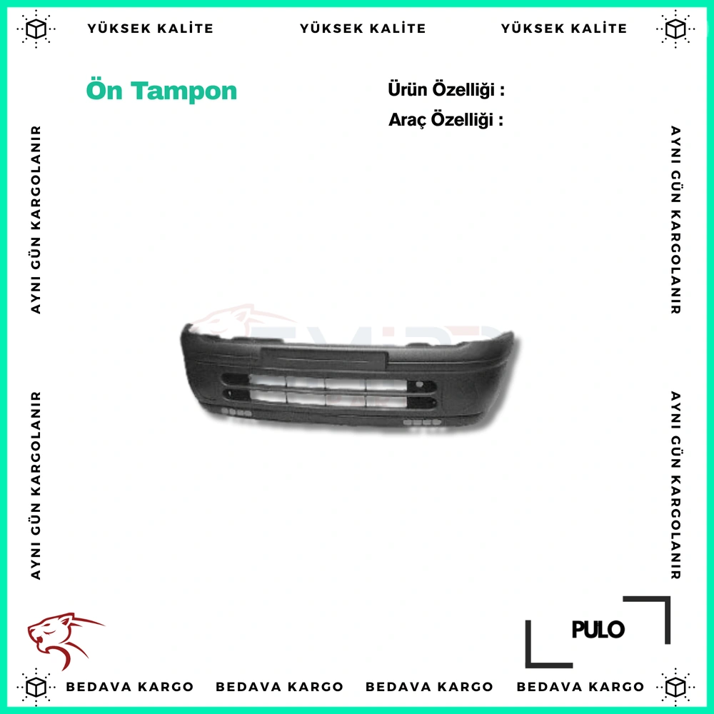 Renault Clio Hb On Tampon 1998-2002 - 7701470895 - Yedek Parça