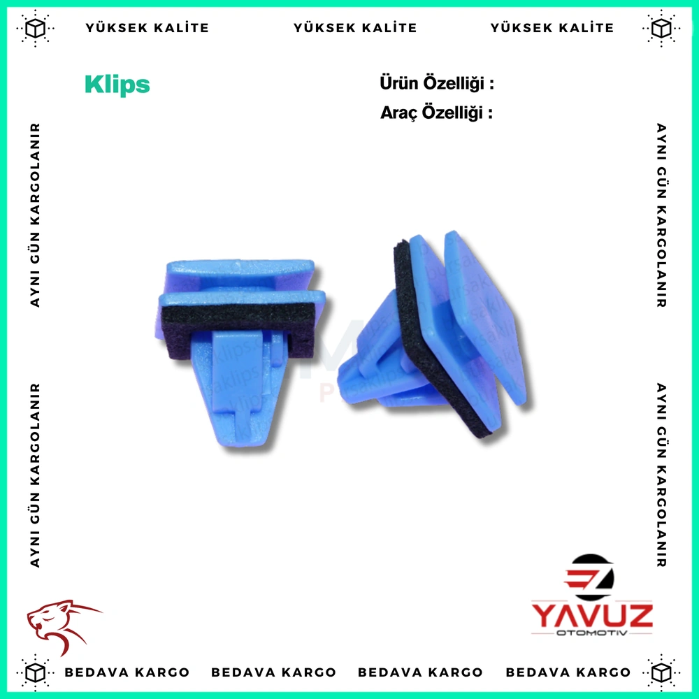 HYUNDAİ,KİA KAPI ÇITA KLİPSİ - 877583L000 - Yedek Parça