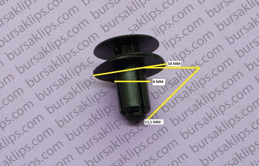 HYUNDAİ,KİA RİO (2011-2014) DAVLUMBAZ KLİPSİ - 865901W000 - Yedek Parça