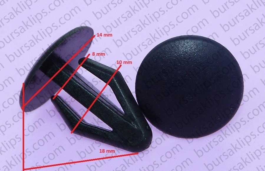 HYUNDAİ,KİA,SSANGYONG,MAZDA,SUBARU,SUZUKİ,TOYOTA,DAİHATSU BAGAJ HALI KLİPSİ - 9046710015 - Yedek Parça
