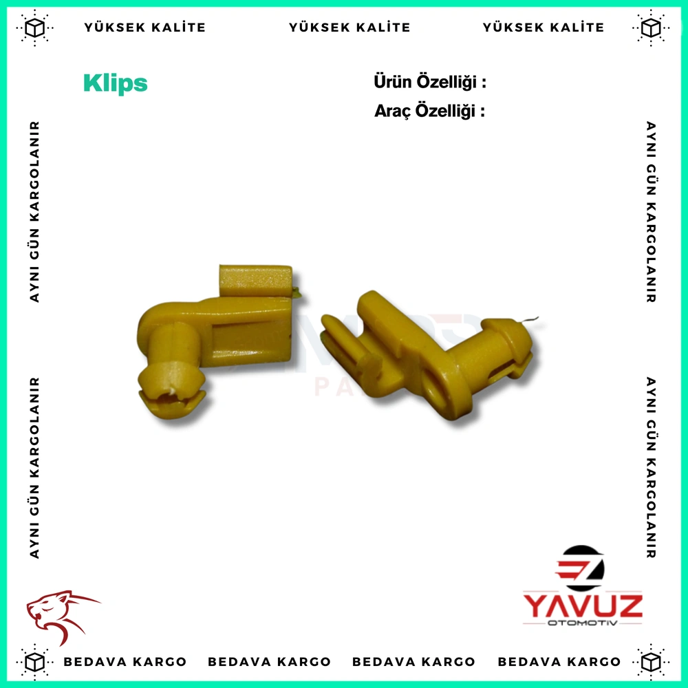 ISUZU KAPI KİLİT KLİPSİ - 8978526430 - Yedek Parça
