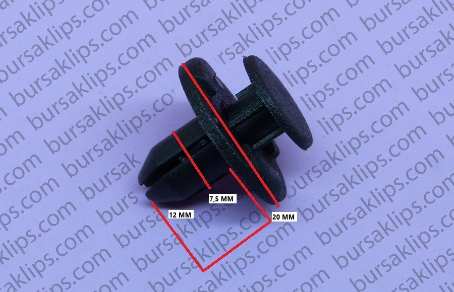 NİSSAN,SUBARU,MİTSUBİSHİ,MAZDA,RENAULT TAMPON KLİPSİ - Yedek Parça