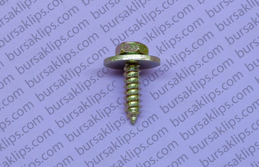 OPEL,BMW,VOLKSWAGEN TRİFON VİDA SARI (4,8X15mm) - W129W48W19 - Yedek Parça