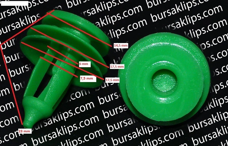 OPEL,SUZUKİ,TOYOTA,CHEVROLET DÖŞEME KLİPSİ - 30006620 - Yedek Parça