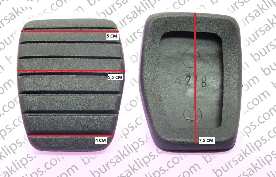 RENAULT CLİO 4,DUSTER,DOKKER,LOGAN II,FREN,DEBRİYAJ PEDAL LASTİĞİ - 465310981R - Yedek Parça