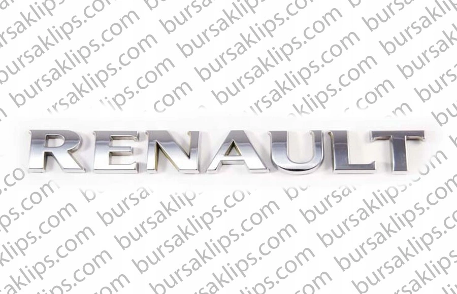 RENAULT CLİO,KANGOO,FLUENCE,LAGUNA BAGAJ YAZI Y.M. PARÇALI KROM - 8200484897 - Yedek Parça