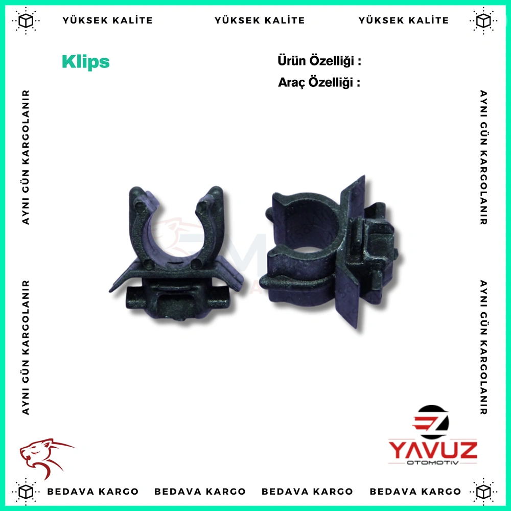 RENAULT LAGUNA,MASTER KAPUT DEMİR KLİPSİ - 7703079714 - Yedek Parça