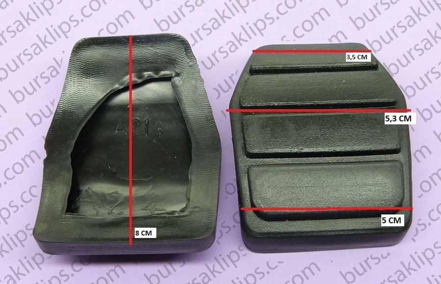 RENAULT MASTER 1 - 2,SAFRANE,LAGUNA 1 FREN,DEBRİYAJ PEDAL LASTİĞİ - 7700800426 - Yedek Parça