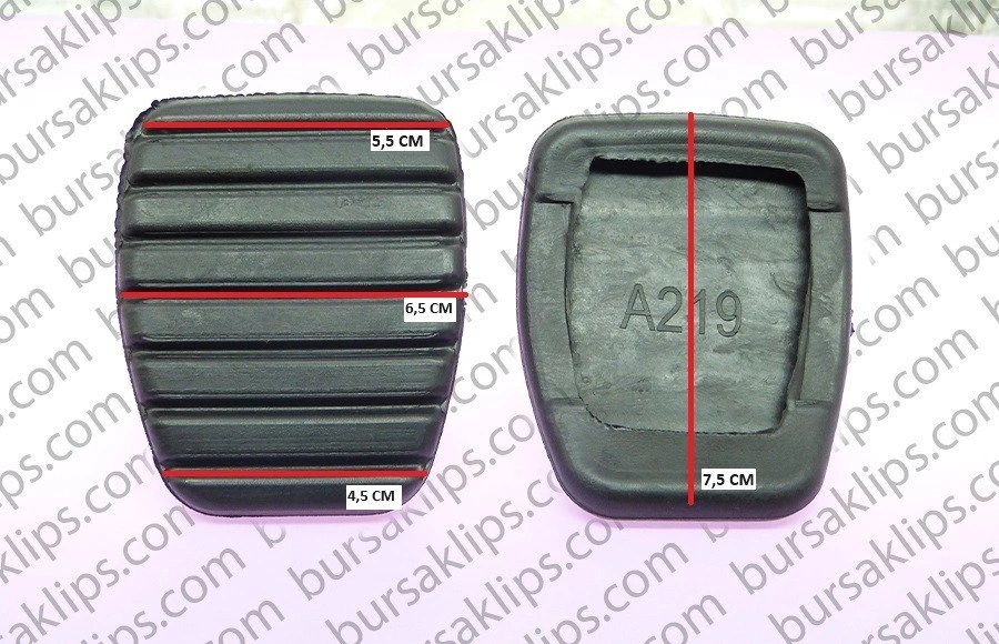 RENAULT MASTER III-IV,MEGANE III FREN,DEBRİYAJ PEDAL LASTİĞİ - 8200874407 - Yedek Parça
