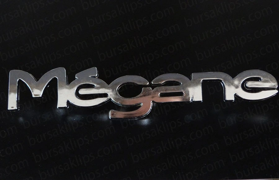 RENAULT MEGANE 1 "MEGANE" BAGAJ YAZI (KROM KAPLAMA) - 7700845989 - Yedek Parça