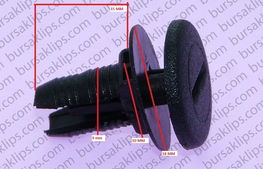 RENAULT MEGANE 2 MOTOR İÇ KAPAK KLİPSİ - 7703081217 - Yedek Parça