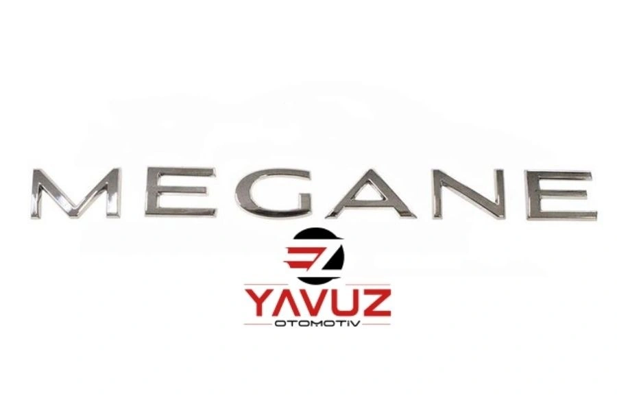 RENAULT MEGANE 4 BAGAJ YAZI (PARÇALI KROM) - 908922947R - Yedek Parça