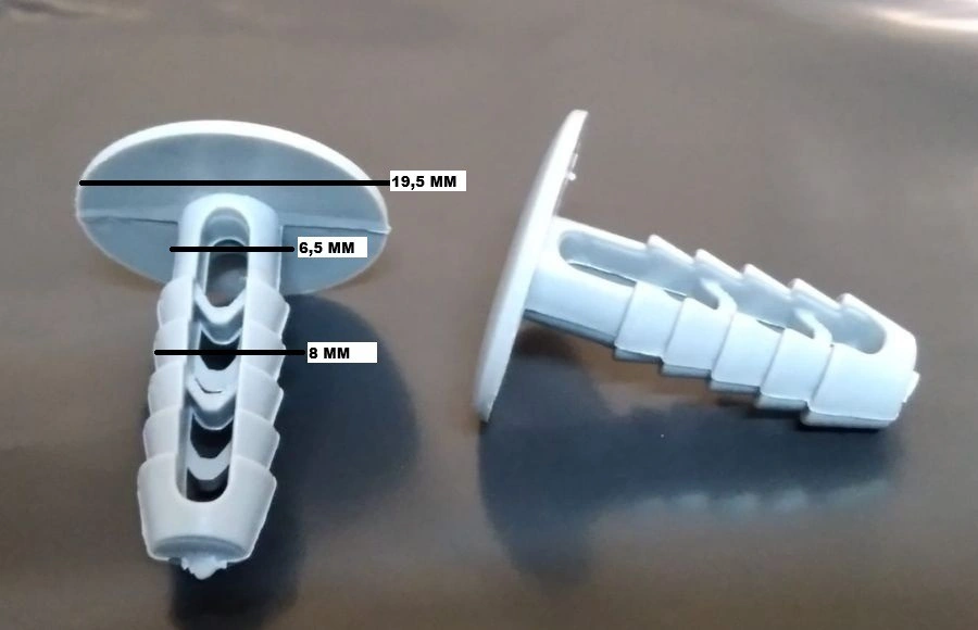 RENAULT R11 FLASH TAVAN DÖŞEME KLİPSİ (GRİ) - 17887688 - Yedek Parça