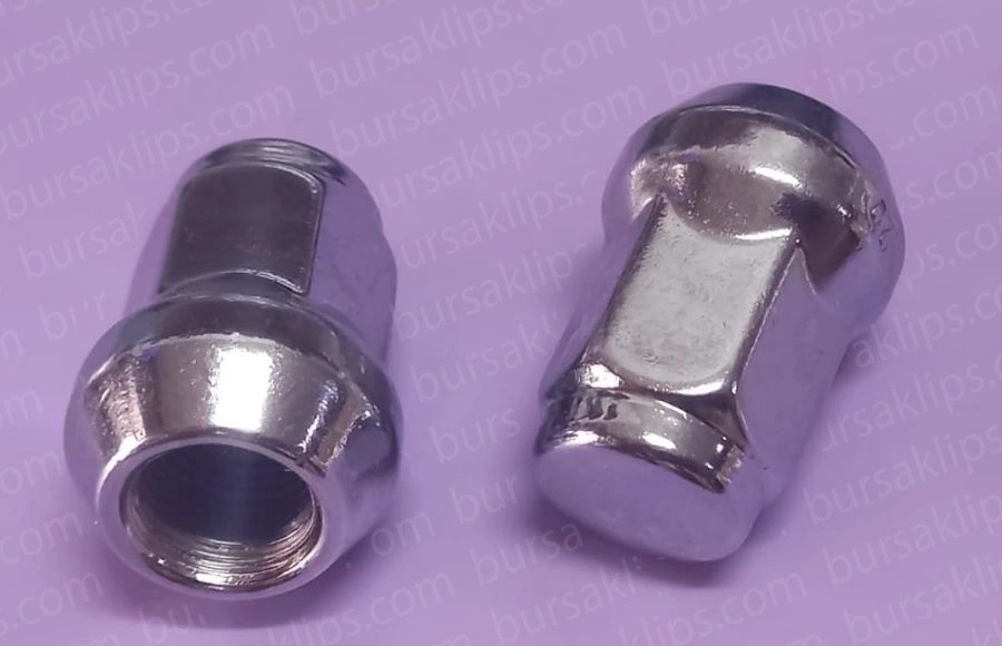 RENAULT R12 BİJON SOMUNU ÇELİK JANT (M12x1.25) - Yedek Parça