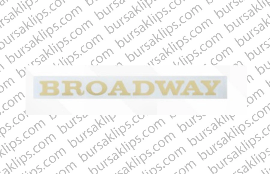 RENAULT R9 BROADWAY E.M KAĞIT YAZI (BAL KÖPÜĞÜ) - Yedek Parça