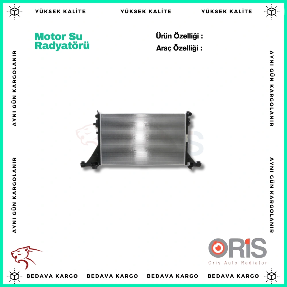 Motor Su Radyatoru Brazing Renault Master 3 2.3 DCI 10- - 214005447R - Yedek Parça