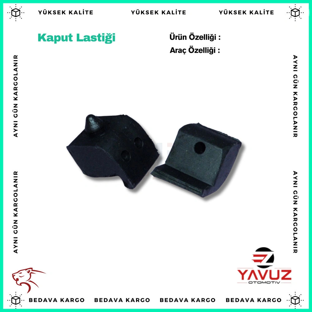 RENAULT R9 KAPUT LASTİĞİ (MEMELİ) - 7703088055 - Yedek Parça