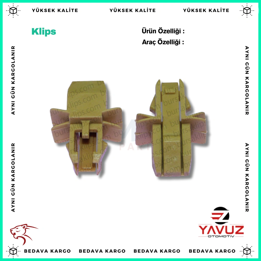 SUBARU ÖN IZGARA KLİPSİ - 91017FA080 - Yedek Parça