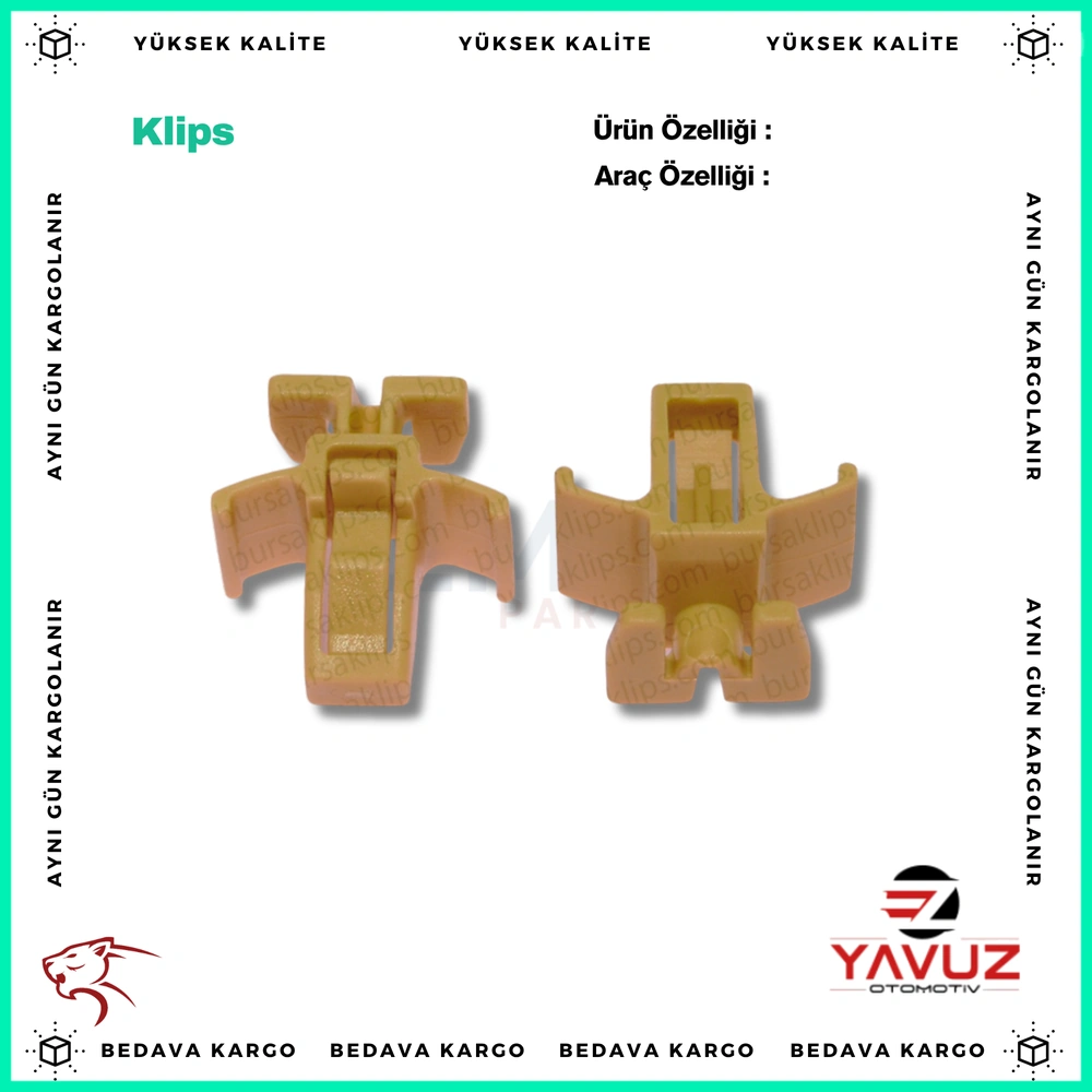 SUBARU ÖN IZGARA KLİPSİ - 91059FC041 - Yedek Parça