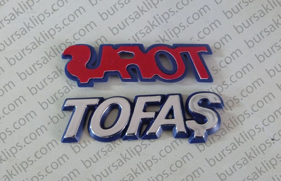 TOFAŞ BAGAJ YAZI (MAVİ) - 7791104 - Yedek Parça