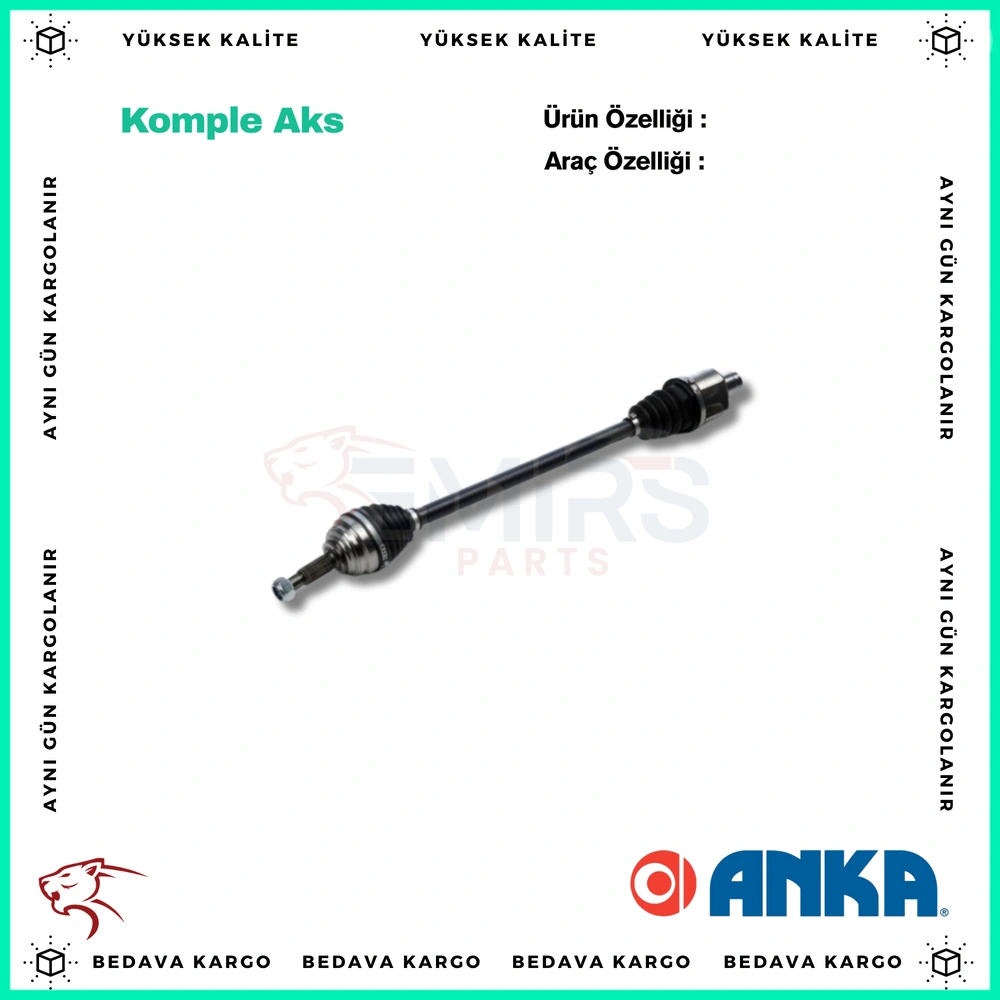 Komple Aks Sag On Renault Twingo 93-07 - 7701349786 - Yedek Parça
