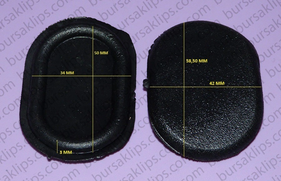 TOFAŞ D.K.Ş BAGAJ TAPA LASTİĞİ (OVAL)(42x34mm) - Yedek Parça
