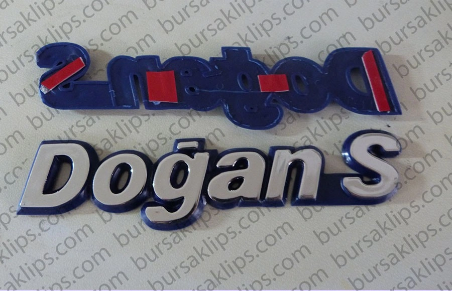 TOFAŞ DOĞAN S BAGAJ YAZI (MAVİ) - 85009927 - Yedek Parça