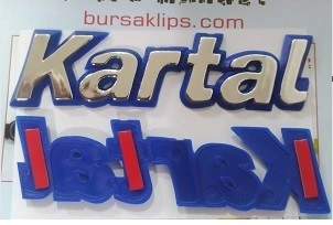 TOFAŞ KARTAL BAGAJ YAZI (MAVİ) - Yedek Parça